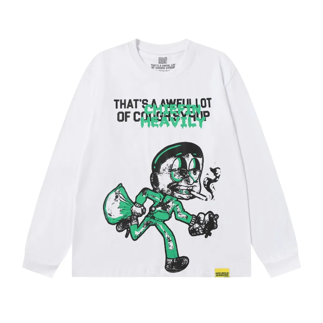 C # / Black THAT'S A AWFUL LOT OF COUGH SYRUP In Stock （ T Series） Same Style. （fabric): 100% Sizes（size）：S-M L X L （colour）： / Black 👉